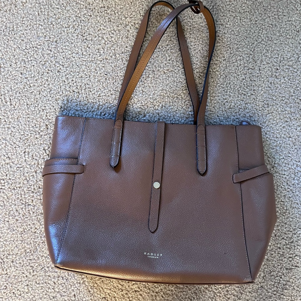 Radley London Brown Leather Tote Bag